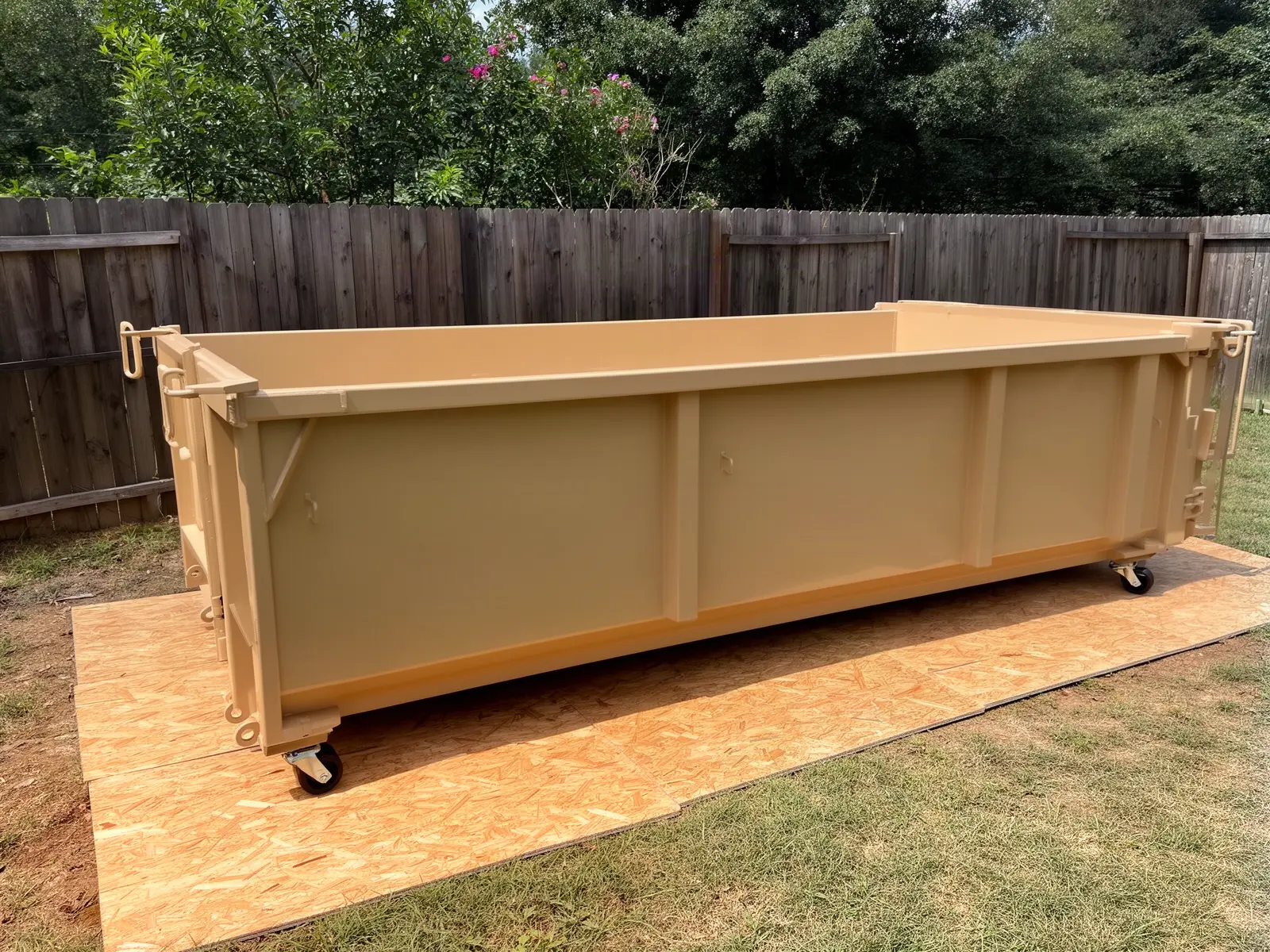 Roll-off dumpster from Betts & Sons Dumpster Rental in Burleson, TX
